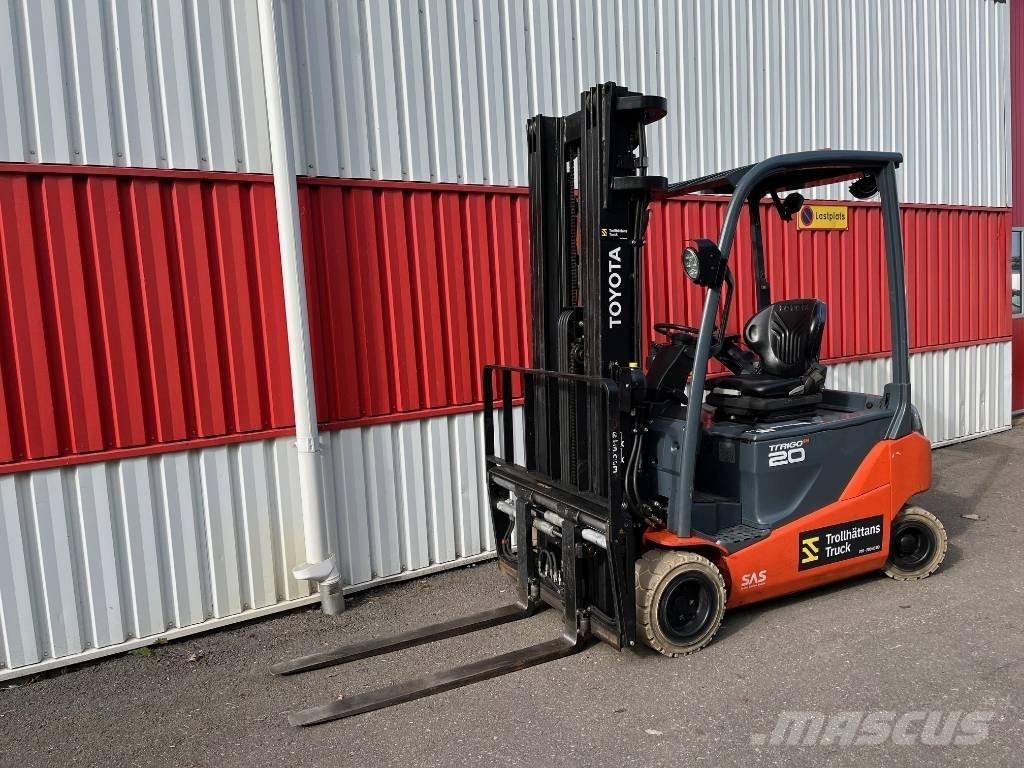 Toyota 8FBM20T Elmotviktstruckar