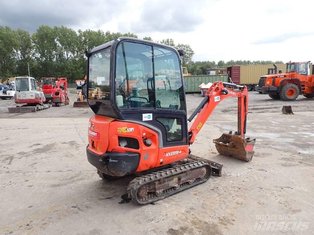 Kubota KX 019-4 Minigrävare < 7t