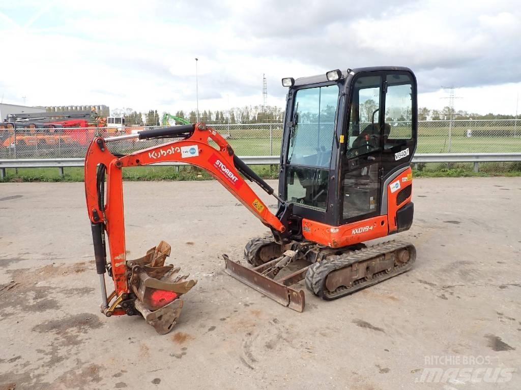 Kubota KX 019-4 Minigrävare < 7t