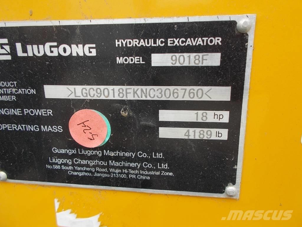 LiuGong 9018 F Minigrävare < 7t