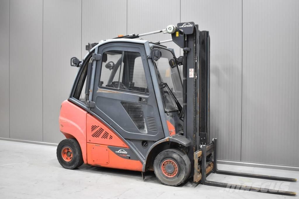 Linde H 20 D/600 - 02 Dieselmotviktstruckar