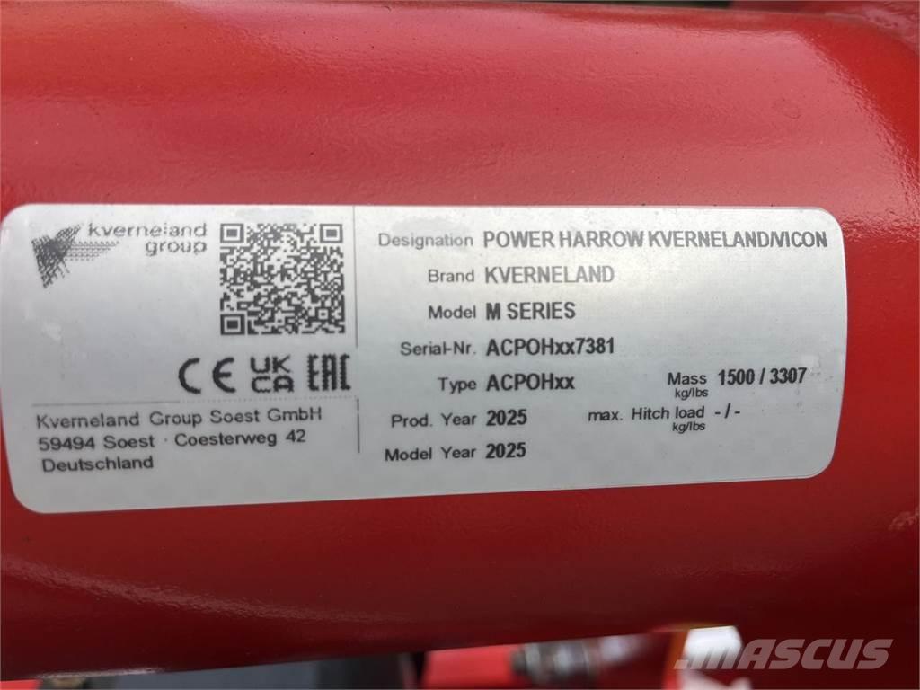 Kverneland M serie Såbäddsharvar och rototillers