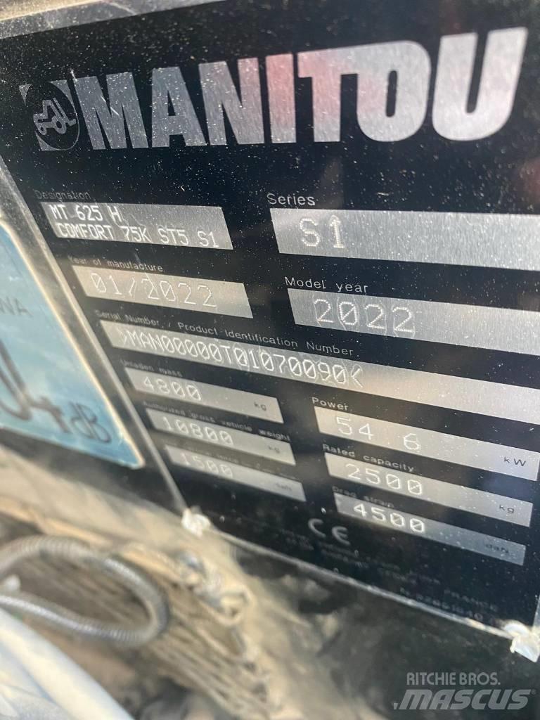 Manitou MT 625 H Teleskoplastare