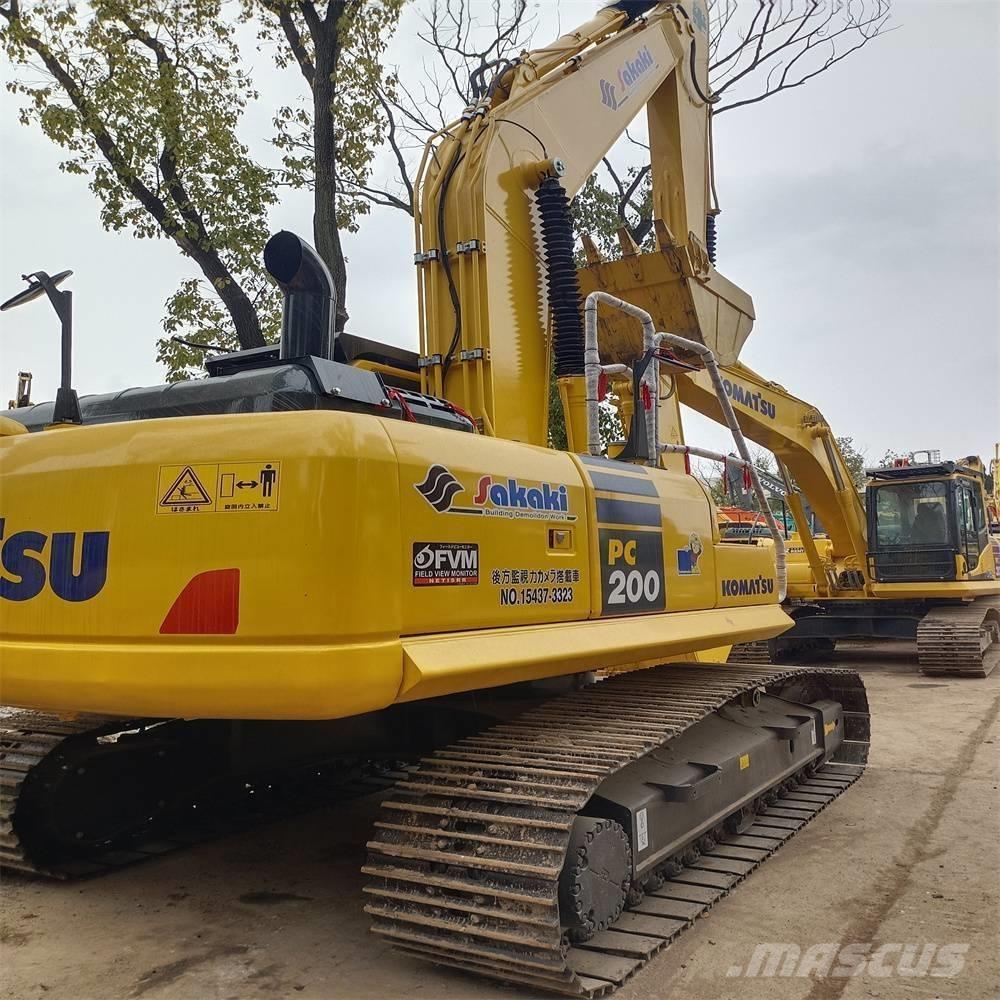 Komatsu PC 200 Bandgrävare