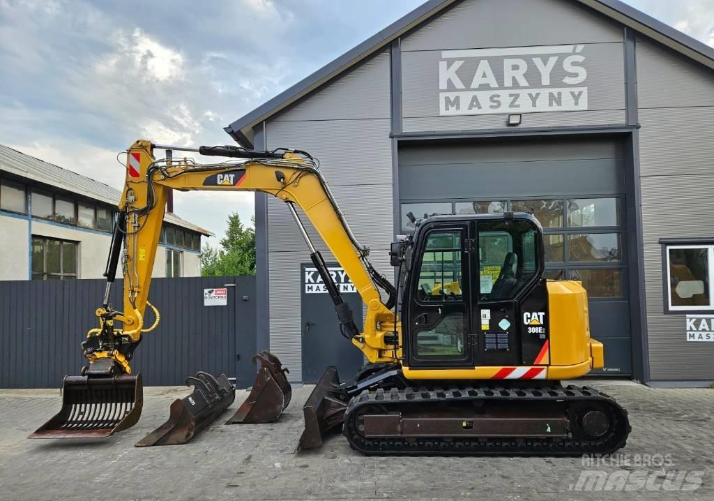 CAT 308 E 2 CR Midigrävmaskiner 7t - 12t