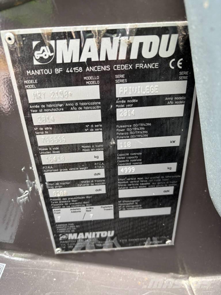 Manitou MRT 2140+ Teleskoplastare