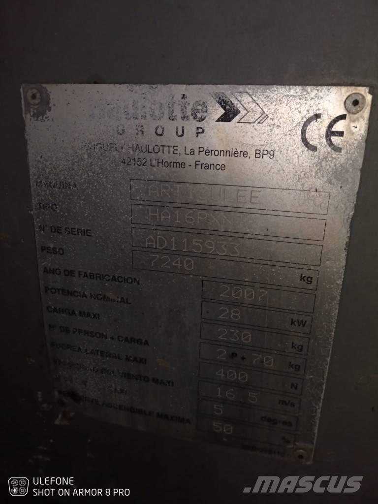 Haulotte HA 16 PX NT Bomliftar