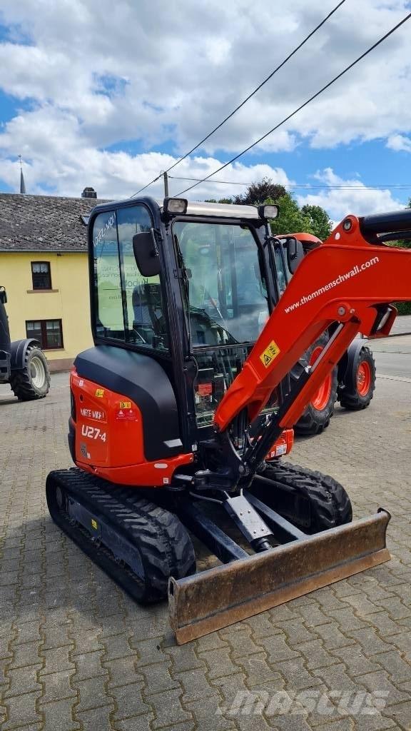 Kubota U27-4 Hi-Lux Minigrävare < 7t