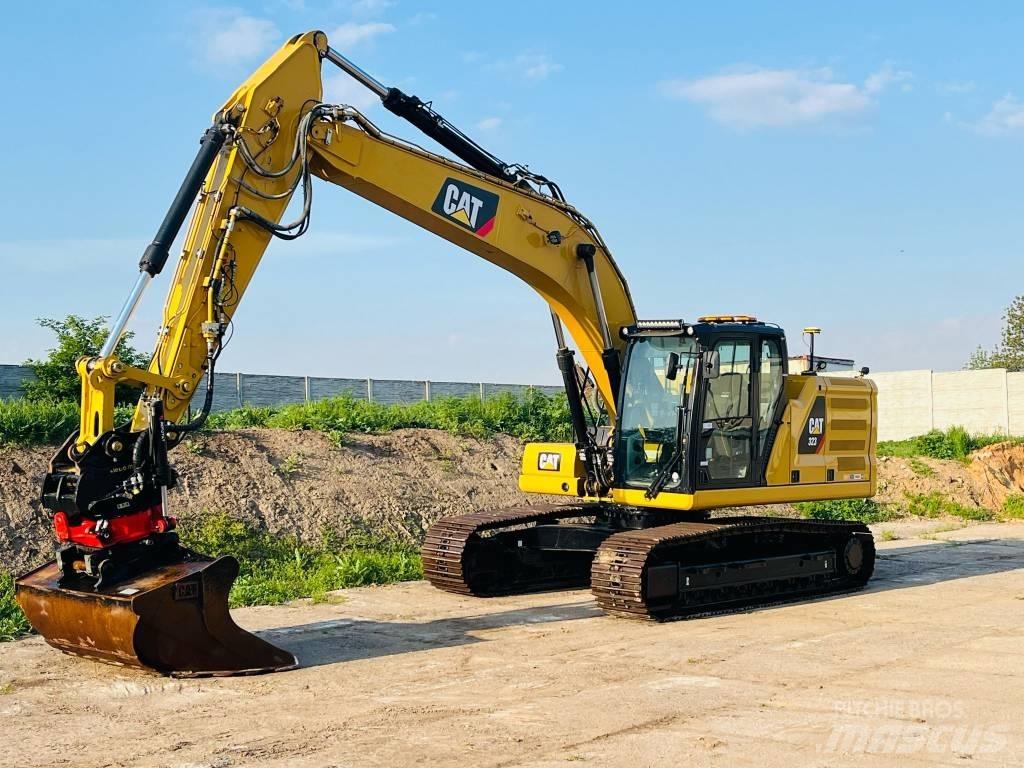 CAT 323 Bandgrävare