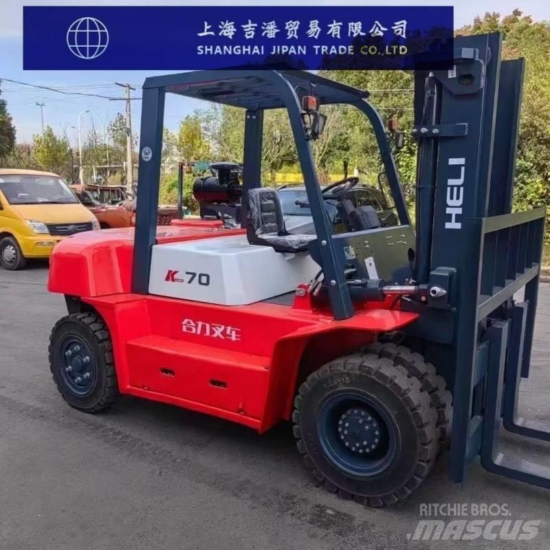 Heli K 70 Dieselmotviktstruckar
