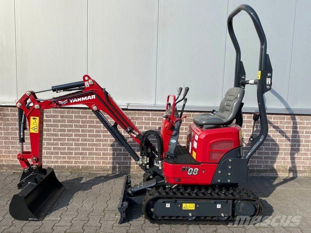 Yanmar SV08 Minigrävare < 7t