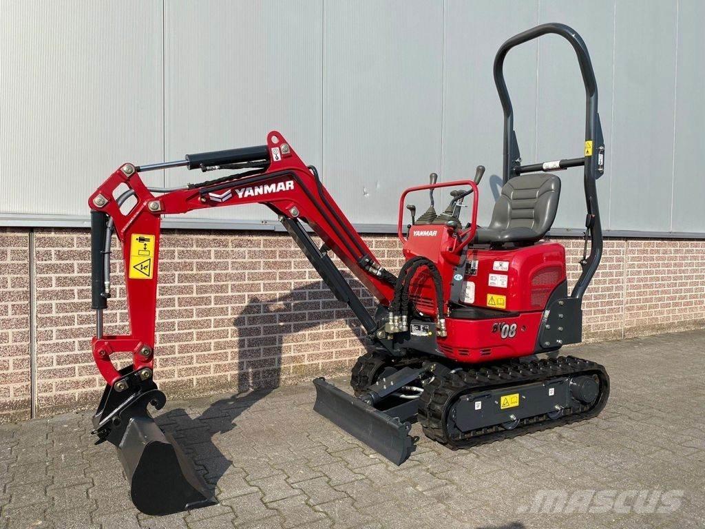 Yanmar SV08 Minigrävare < 7t
