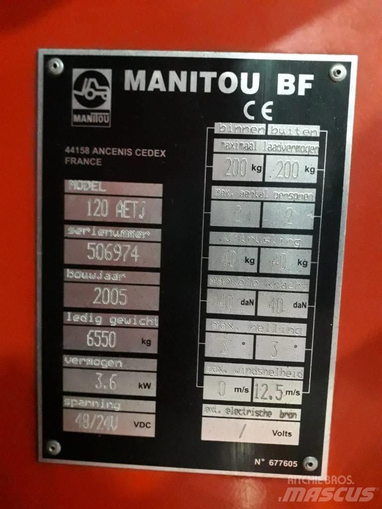 Manitou 120 AETJ Bomliftar