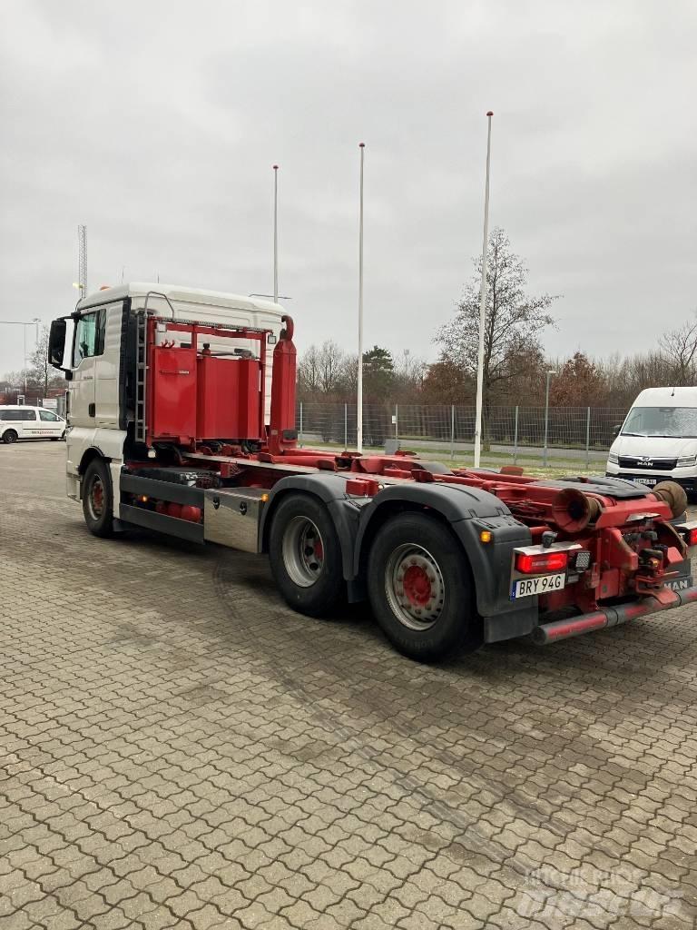 MAN TGX 26.500 6X2 Lastväxlare/Krokbilar
