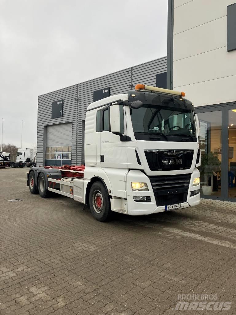 MAN TGX 26.500 6X2 Lastväxlare/Krokbilar