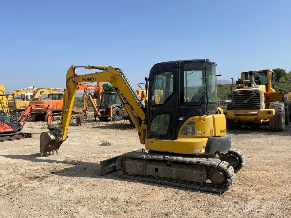 Komatsu PC 55 Minigrävare < 7t