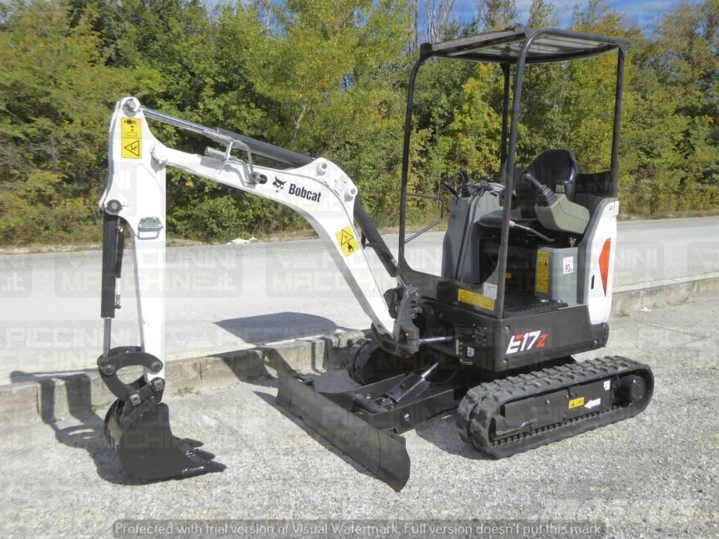 Bobcat E 17z Minigrävare < 7t