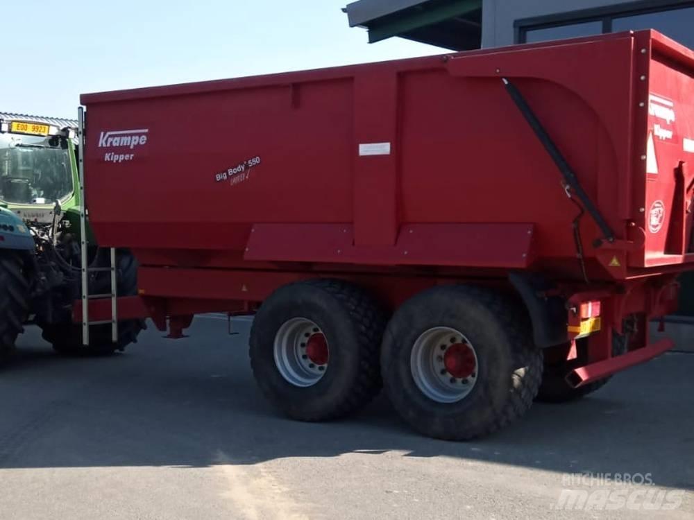 Krampe Big Body 550 Flaktrailer