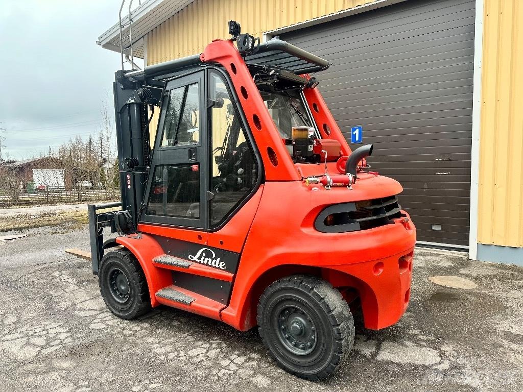 Linde H 70 D-3 Dieselmotviktstruckar