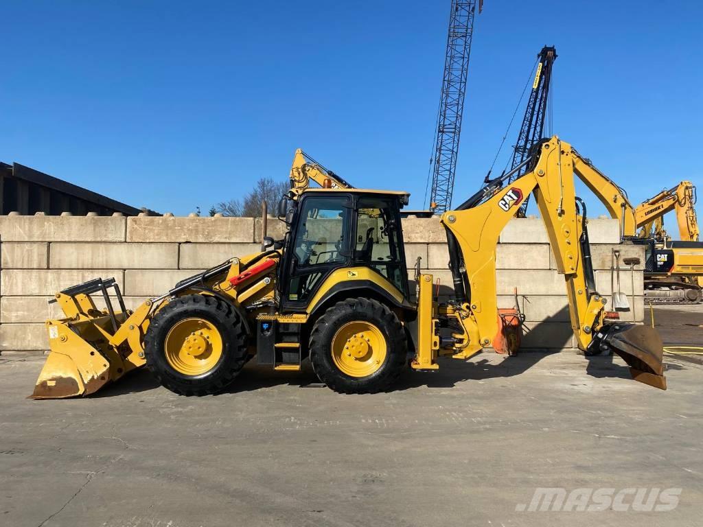 CAT 444  4x4 Grävlastare