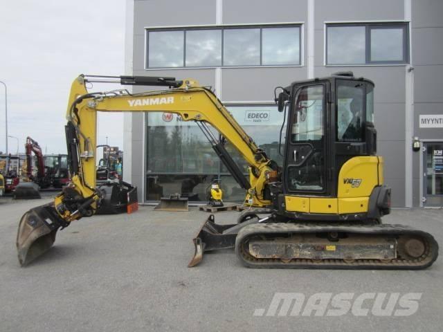 Yanmar Vio 57 Minigrävare < 7t