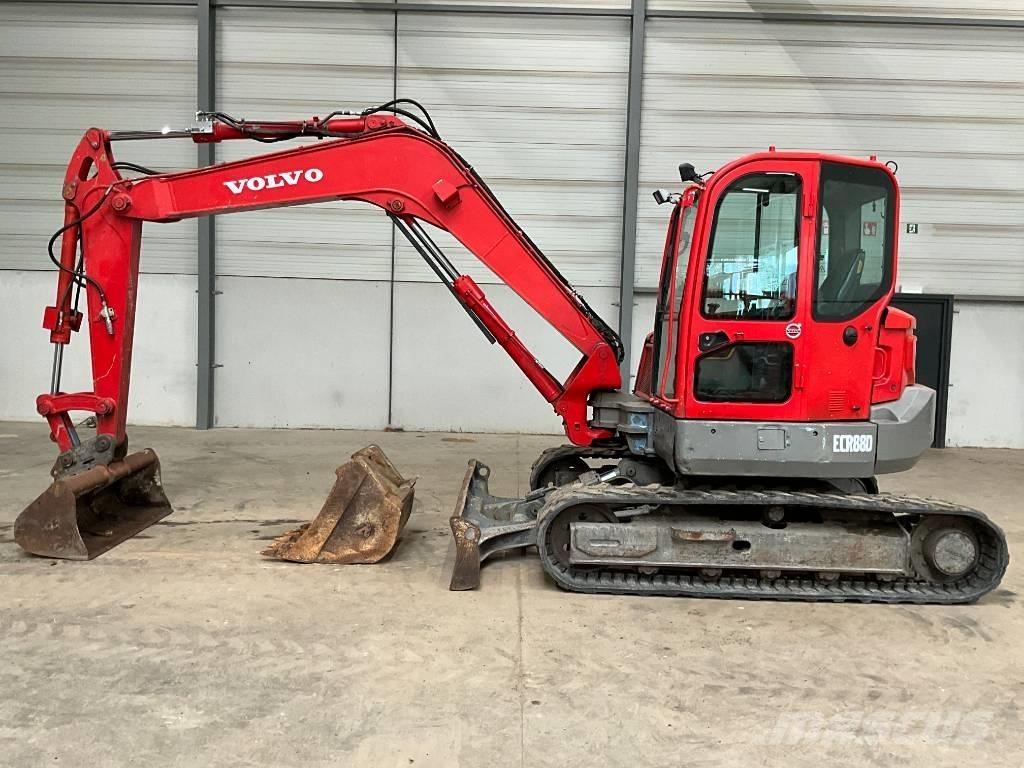 Volvo ECR 88 D Midigrävmaskiner 7t - 12t