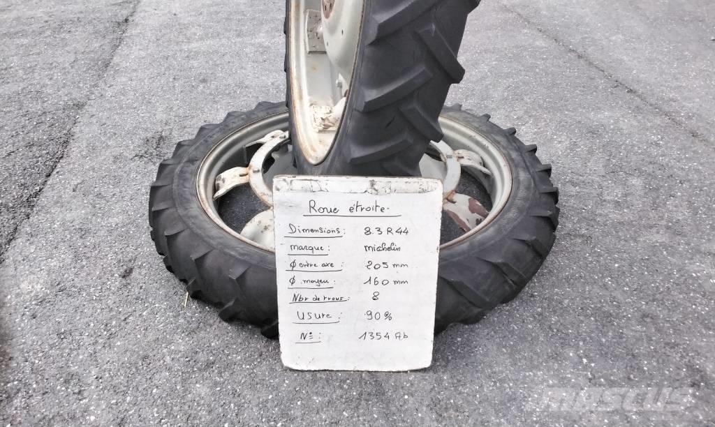 Michelin 8.3R44 Däck, hjul och fälgar