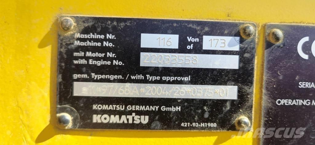 Komatsu PW 180-7EO Hjulgrävare