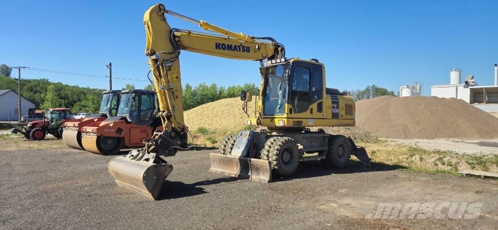 Komatsu PW 180-7EO Hjulgrävare