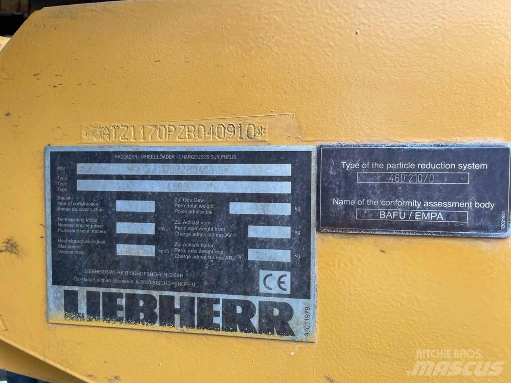 Liebherr L580 Hjullastare