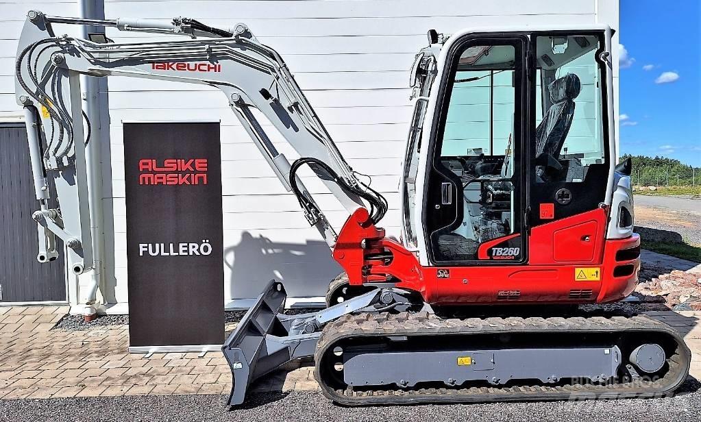 Takeuchi TB260 Minigrävare < 7t