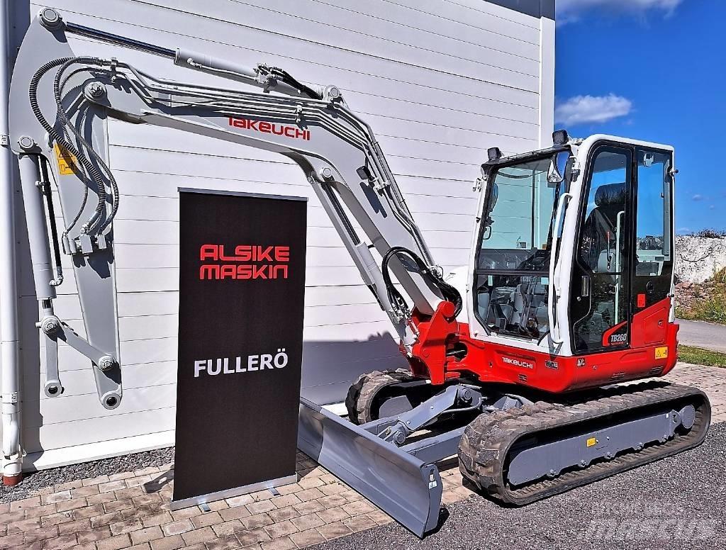 Takeuchi TB260 Minigrävare < 7t