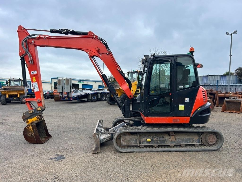 Kubota KX080-4 Midigrävmaskiner 7t - 12t