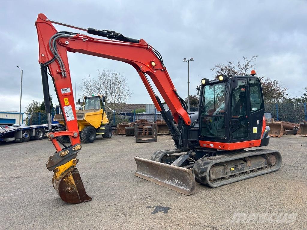 Kubota KX080-4 Midigrävmaskiner 7t - 12t
