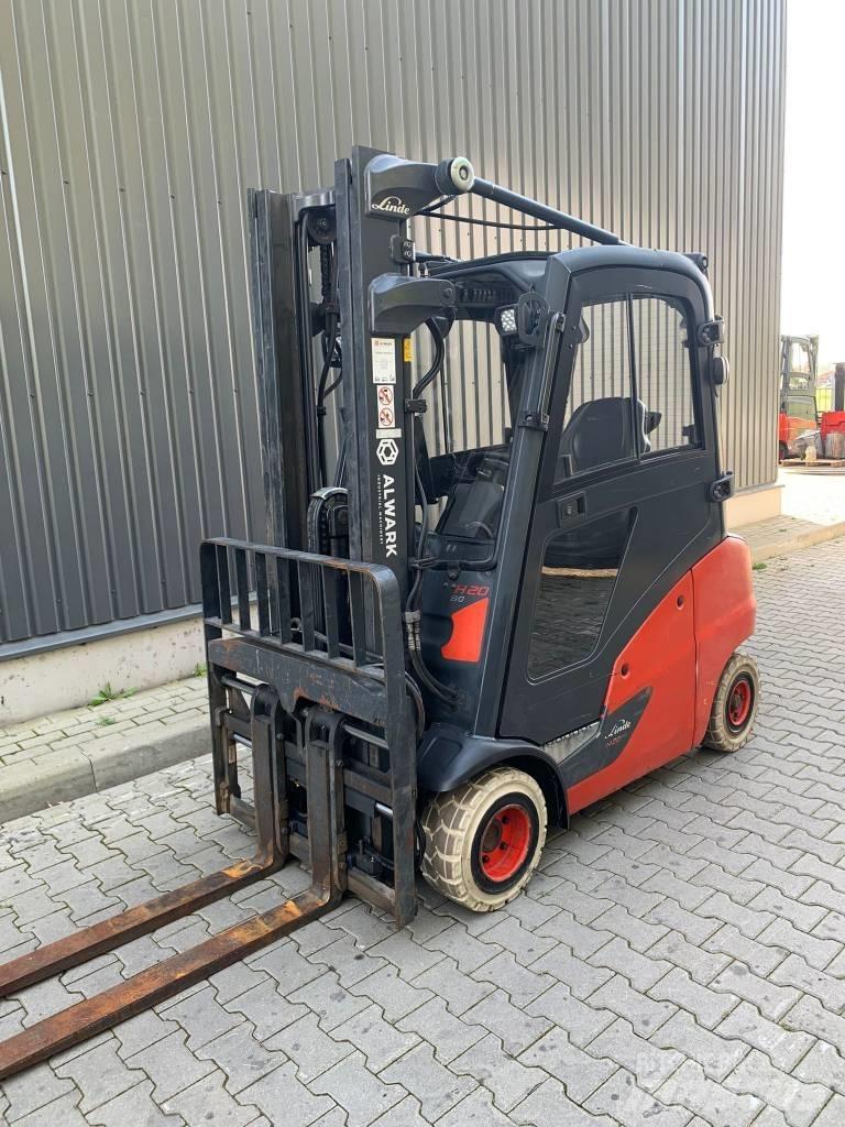 Linde H 20 D Dieselmotviktstruckar