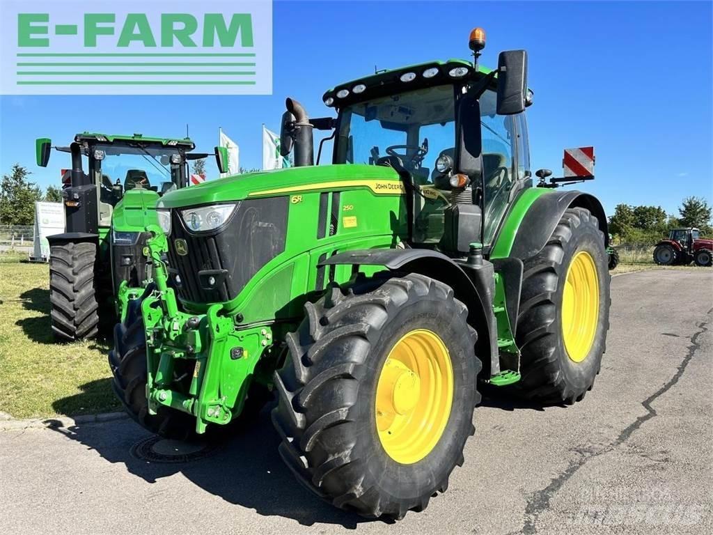 John Deere 6r 250 Traktorer
