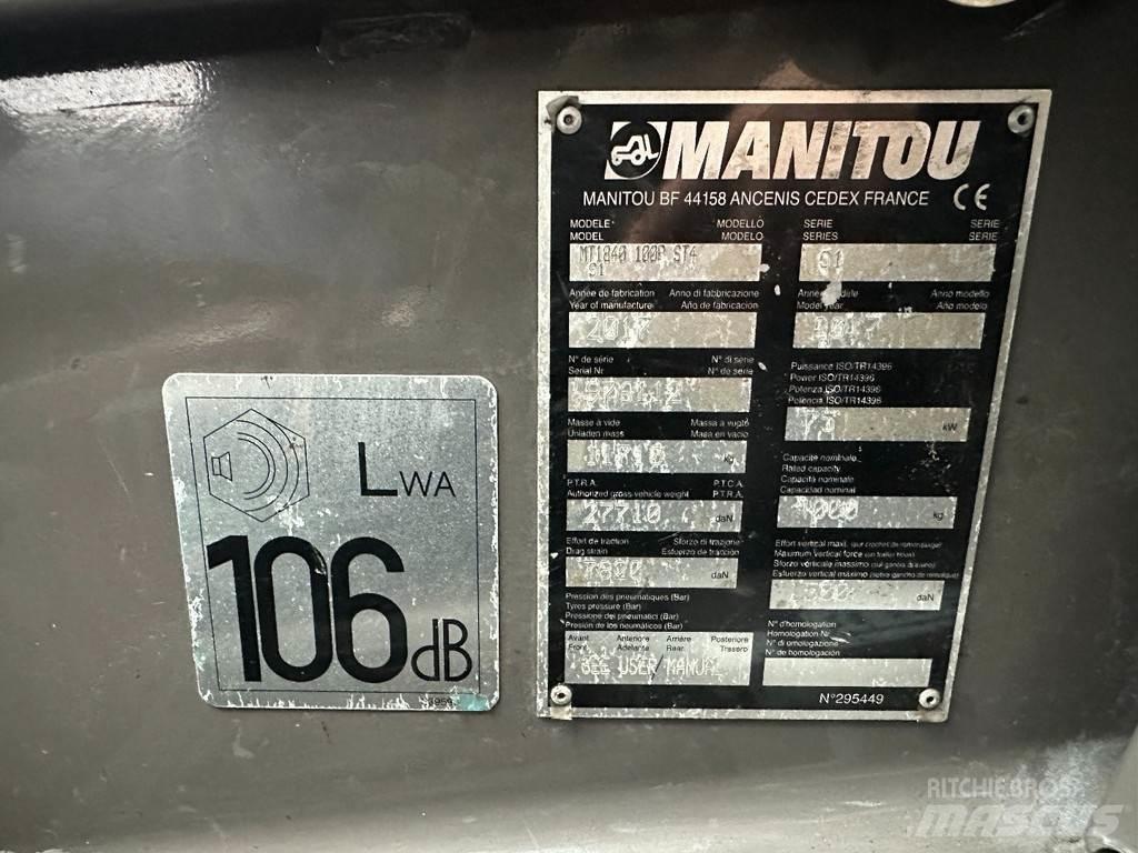 Manitou MT 1840 Teleskoplastare