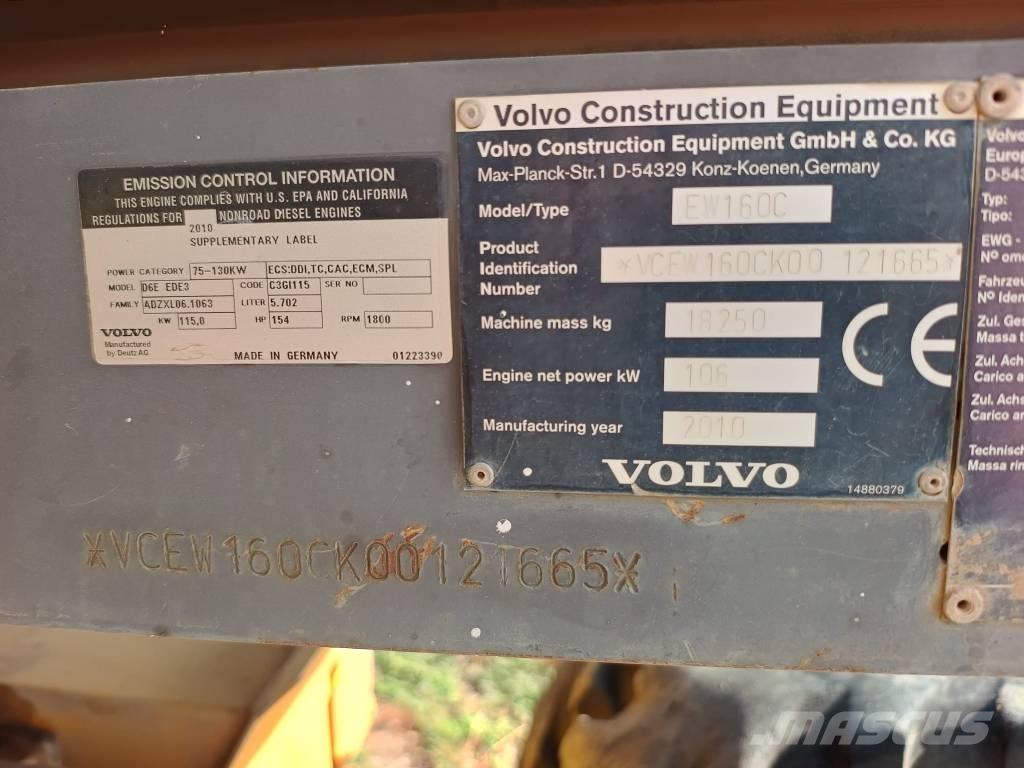 Volvo EW 160 C Hjulgrävare