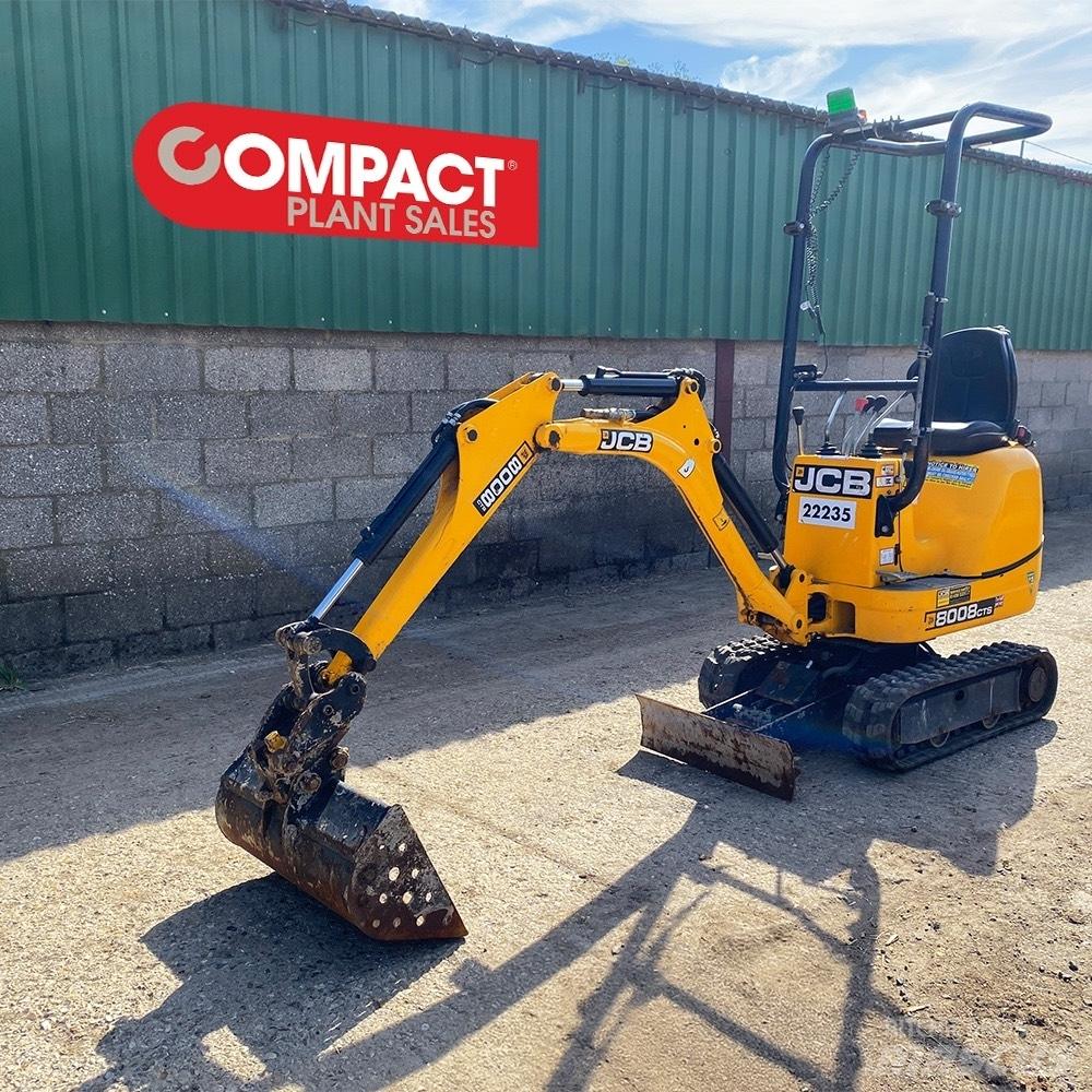 JCB 8008 Minigrävare < 7t