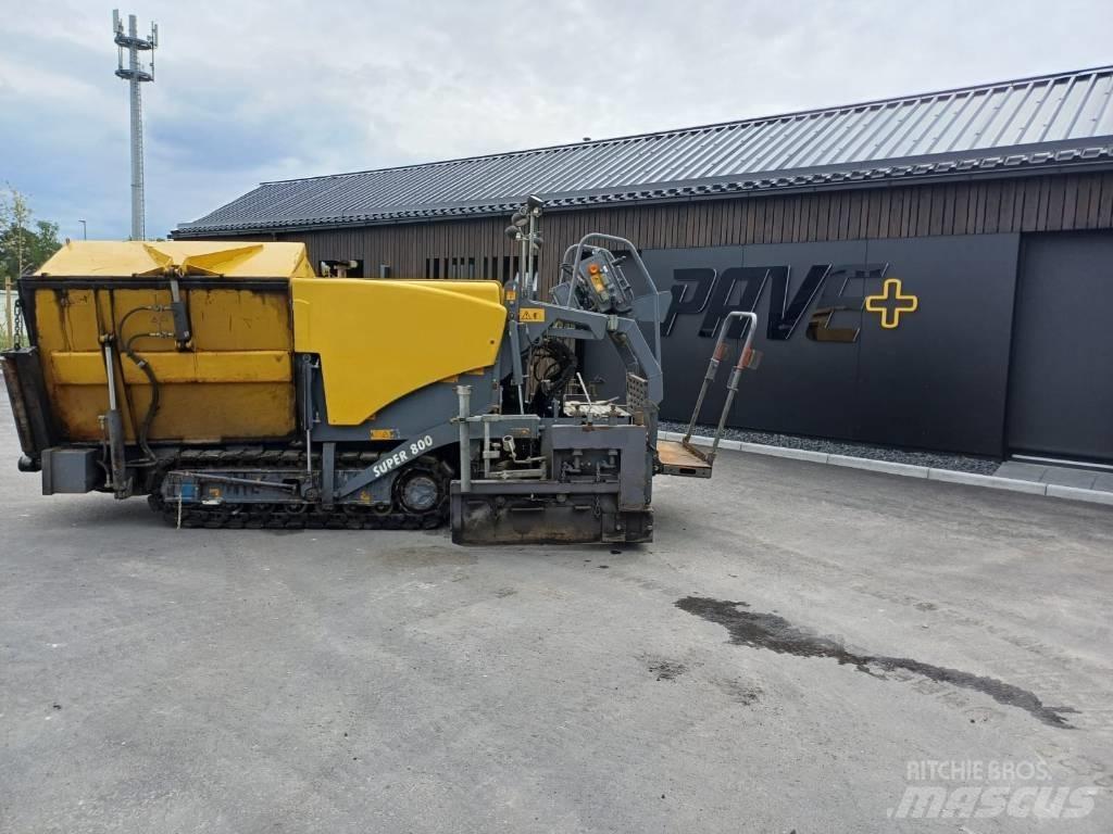 Vögele Super 800 Asfaltsläggningsmaskiner