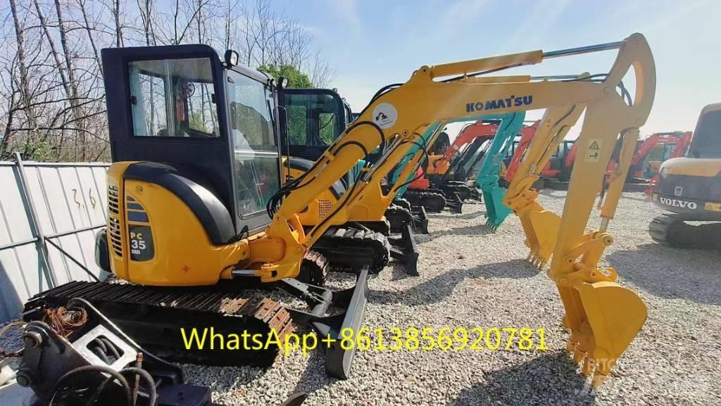 Komatsu PC 35 Minigrävare < 7t