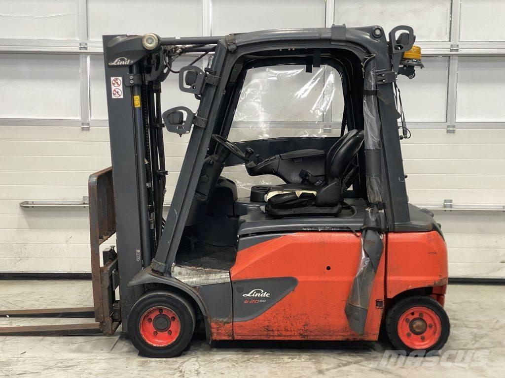 Linde E20PL-02 Elmotviktstruckar
