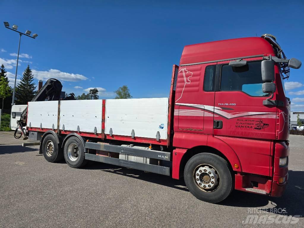 MAN TGA 26.480 Kranbilar