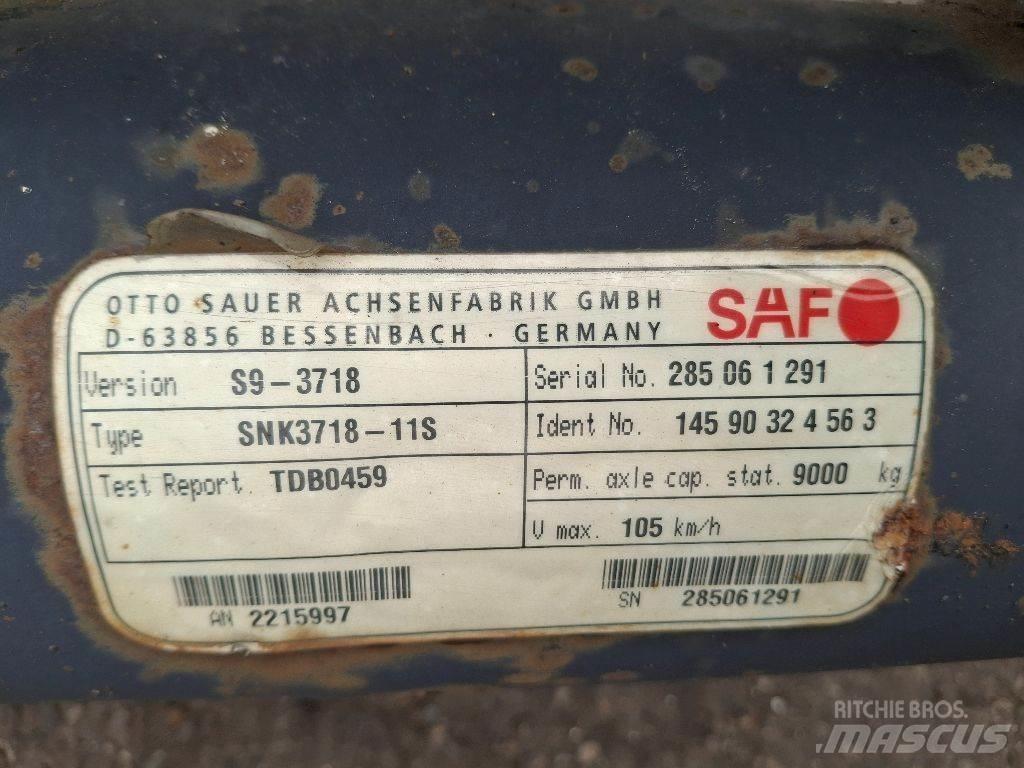 SAF SNK3718-11S Hjulaxlar