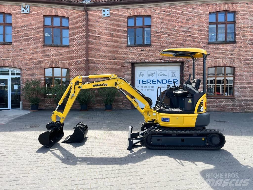 Komatsu PC 26 MR-3 Minigrävare < 7t
