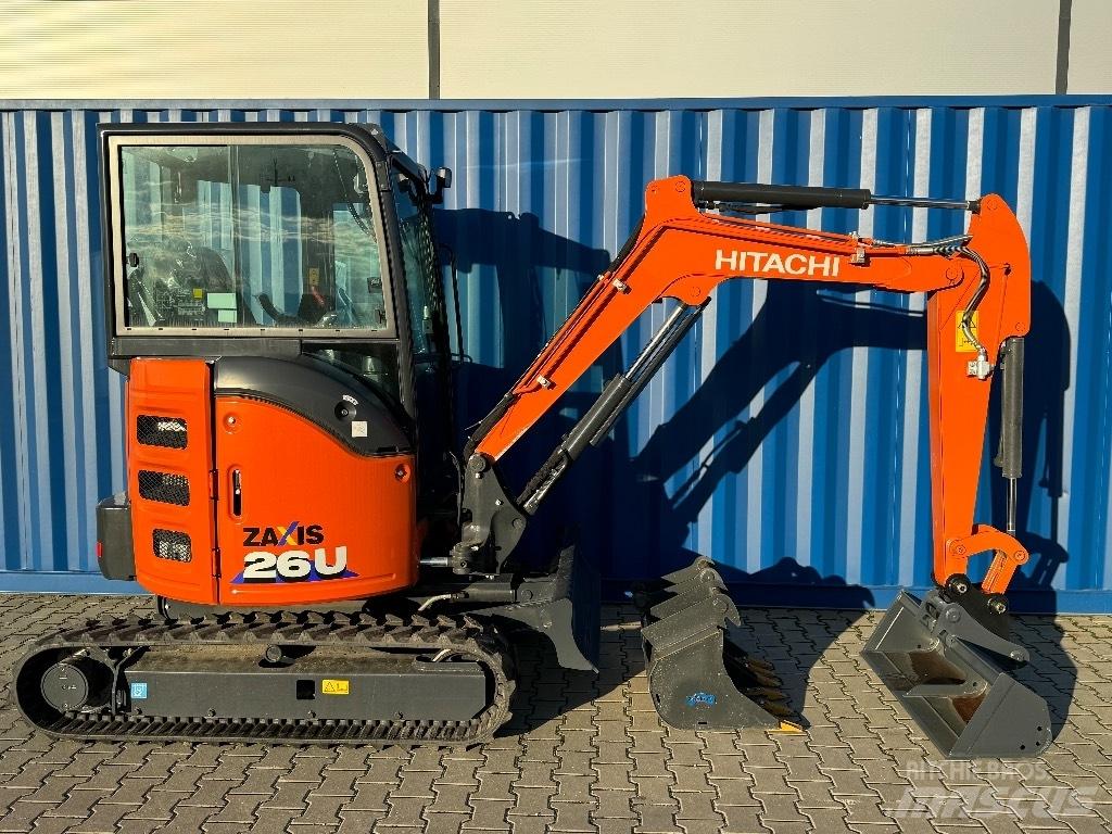 Hitachi ZX 26 U-6 Minigrävare < 7t
