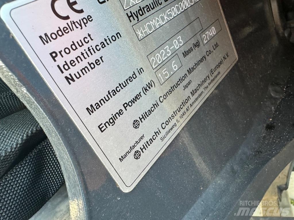 Hitachi ZX 26 U-6 Minigrävare < 7t