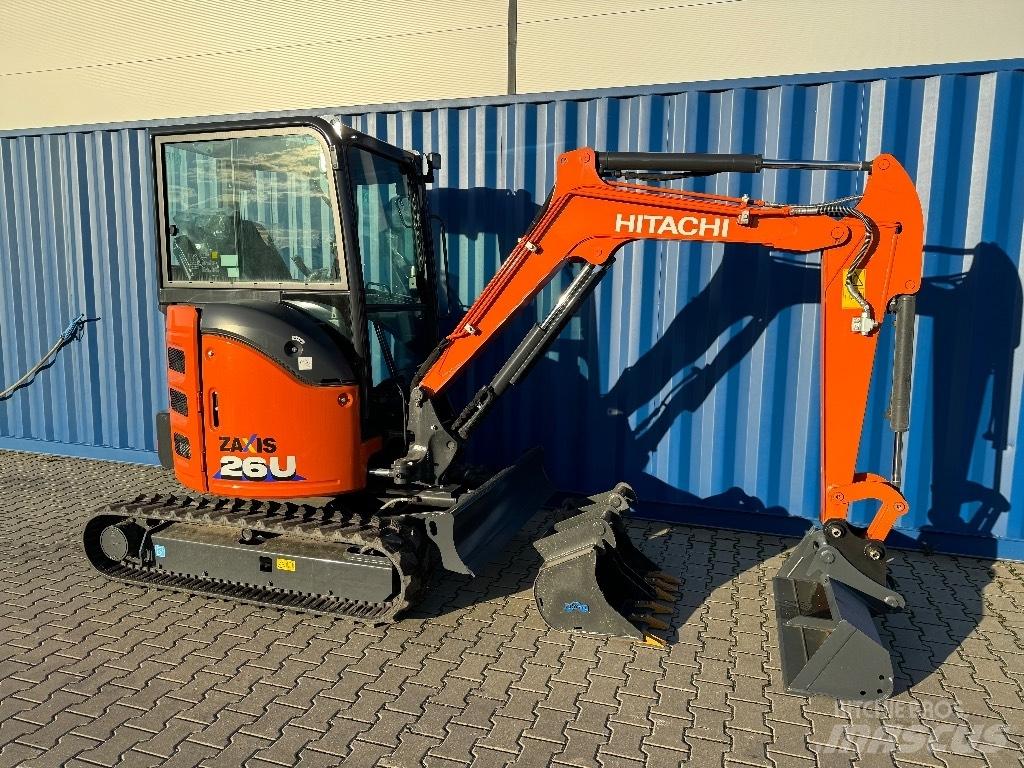 Hitachi ZX 26 U-6 Minigrävare < 7t