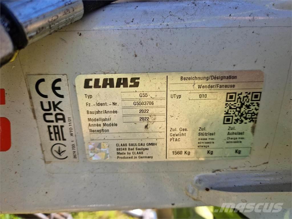 CLAAS Volto 1100 Vändare och luftare