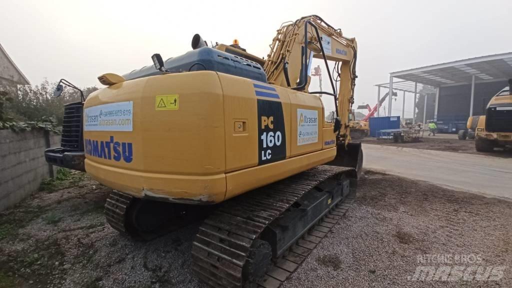 Komatsu PC160LC-8 Bandgrävare